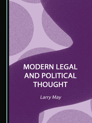 cover image of Modern Legal and Political Thought